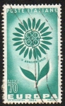 Stamps Italy -  Europa CEPT - V Aniversario