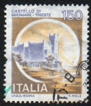 Stamps Italy -  Castillo de Miramare - Triestre