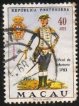 Stamps Asia - Macau -  Oficial de infantería 1783