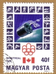 Stamps Hungary -  Juegos Olimpicos Montreal