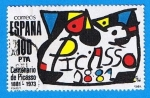 Sellos del Mundo : Europa : Espaa : Homenaje a Pablo Ruiz Picaso