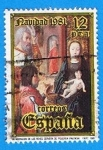 Stamps : Europe : Spain :  Navidad 1981  ( Adoracion de los Reyes )