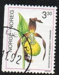 Stamps Norway -  Orquídea