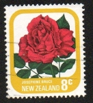 Stamps New Zealand -  Rosa