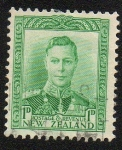 Sellos del Mundo : Oceania : New_Zealand : Jorge VI