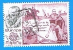 Sellos del Mundo : Europa : Espaa : Europa CEPT. Miguel de Cervantes y el Quijote )