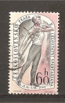 Stamps Czechoslovakia -  Segunda Espartaquiada Nacional.