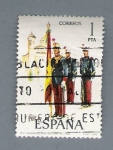 Stamps Spain -  Jura de bandera (repetido)