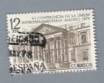 Stamps Spain -  63 Conferencia de la Unión Interpalamentária Madrid 1976 (repetido)