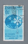 Stamps Spain -  XII Congreso Internacional de frío (repetido)