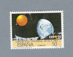 Stamps Spain -  Exposición Universal de Sevilla (repetido)