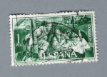 Stamps Spain -  Navidad 1965 (repetido)