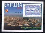 Sellos de Europa - Espaa -  Edifil  3816  Exposición Filatélica Nacional  EXFILNA ¨2001  Se completa con una panorámica aérea de