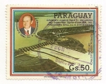 Sellos de America - Paraguay -  Represa Hidroeléctrica de Itaipú