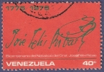 Sellos de America - Venezuela -  VENEZUELA Bicentenario Ribas 0,40