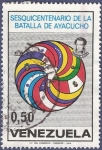 Stamps Venezuela -  VENEZUELA Batalla Ayacucho 0,50