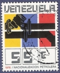 Stamps Venezuela -  VENEZUELA Nacionalización petrolera 0,55