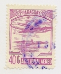 Stamps : America : Paraguay :  Adicional Aereo