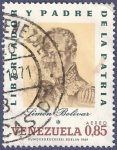 Stamps : America : Venezuela :  VENEZUELA Simón Bolivar 0,85 aéreo