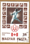 Stamps : Europe : Hungary :  Juegos Olimpicos Montreal