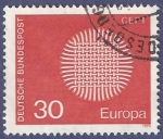 Stamps Germany -  ALEMANIA CEPT Europa 30
