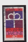 Stamps Germany -  125 años Asociación de Diaconos Protestantes