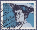 Stamps Germany -  ALEMANIA Gertrud Von Le Fort 70 (1)