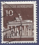 Stamps Germany -  ALEMANIA Pta. Brandeburgo 10