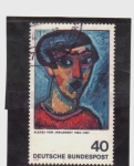 Stamps : Europe : Germany :  Alexej von jawlensky 1864-1941