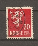 Stamps Norway -  Leon Rampante.