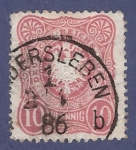 Stamps Europe - Germany -  ALEMANIA Deutsche Reichs Post 10 pfennig