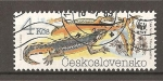 Sellos de Europa - Checoslovaquia -  Anfibios.