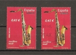 Stamps : Europe : Spain :  Saxofono tenor.