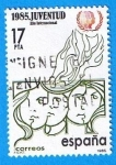 Stamps Spain -  Año internacional de la juventud