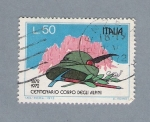 Stamps Italy -  Centenario Corpo Degli Alpini