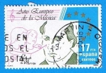 Stamps Spain -  Año europeo de la musica. (Tomas Luis de Victoria )
