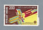 Stamps Tunisia -  Año Mundial de la Comuncición 
