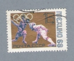 Stamps : America : Russia :  Esgrima