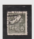 Stamps Germany -  Plan quinquenal