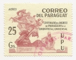 Stamps Paraguay -  Centenario del ingreso de Paraguay a la Unión Postal Universal