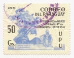 Sellos de America - Paraguay -  Centenario del ingreso de Paraguay a la Unión Postal Universal