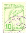 Stamps America - Paraguay -  Adicional Pro-Cartero