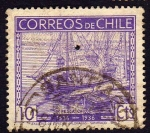 Stamps Chile -  Barco de Pesca