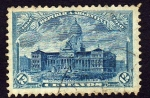 Stamps America - Argentina -  Edificio del Congreso.Centenario de la Republica