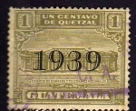 Stamps : America : Guatemala :  Edificio de correos y telegrafos 