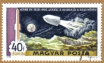Stamps : Europe : Hungary :  Espacio