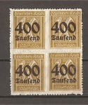 Stamps Germany -  Inflaccion Alemana.