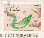 Sellos de America - Cuba -  Campeonato Mundial de caza submarina