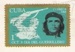 Stamps : America : Cuba :  Oct. 8 Día del Guerrillero
