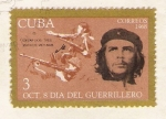 Sellos de America - Cuba -  Oct. 8 Día del Guerrillero